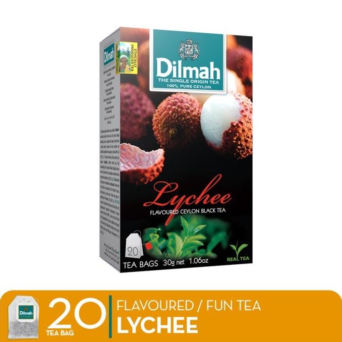 

Terbaik! Dilmah Fun Tea Lychee - Teh Celup ~