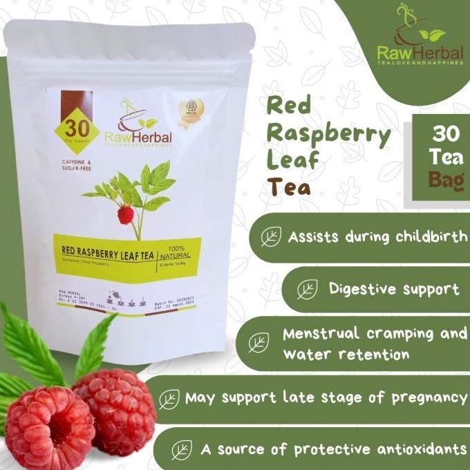 

Update Red Raspberry Leaf Tea For Female Fertility (30 Tea Bag) ,,