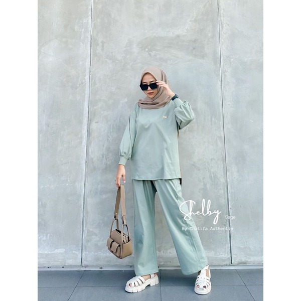 SETELAN CELANA SHELBY ORIGINAL CHATIFA