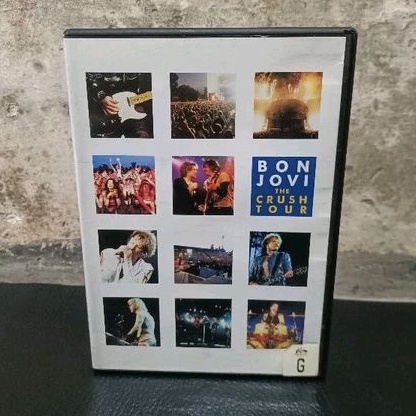 DVD Musik Bon Jovi - The Crush Tour VGC import EU