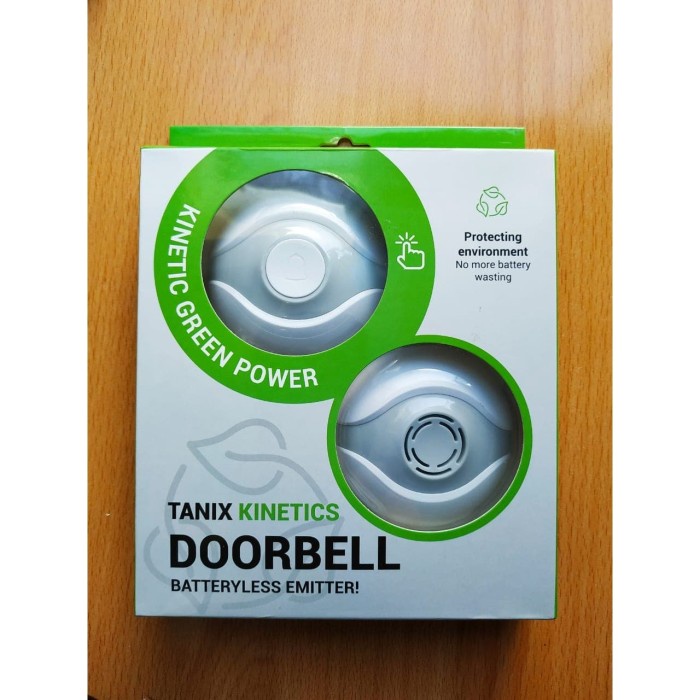 Bel Pintu TANPA Baterai Doorbell Kinetics Bel Rumah