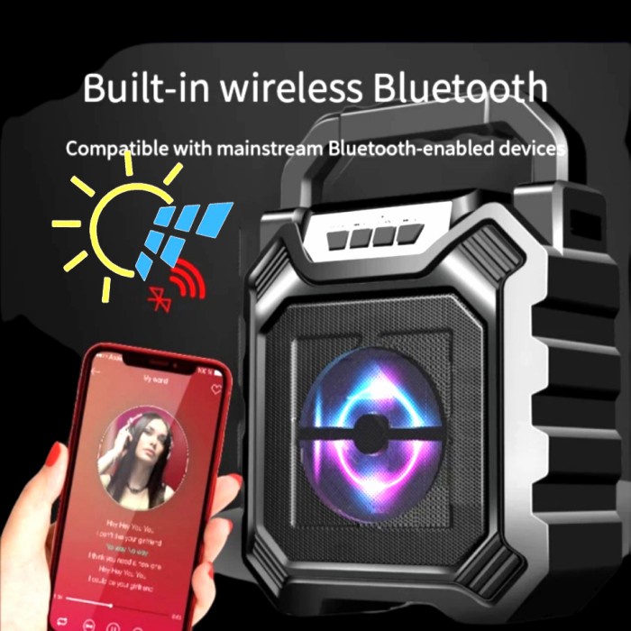 *****] speaker bluetooth karaoke suara keras qualitas bagus. gratis mic