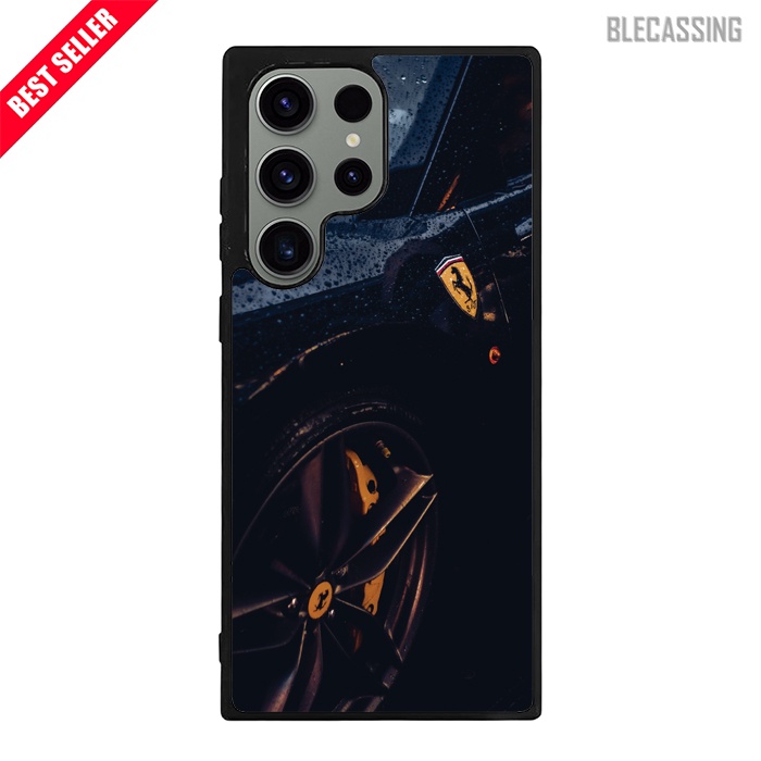 Hardcase Casing Samsung Galaxy S23 S22 S21 S20 S10 S9 S8 Note 20 10 9 FE Plus Ultra 5G Custom Ferrar