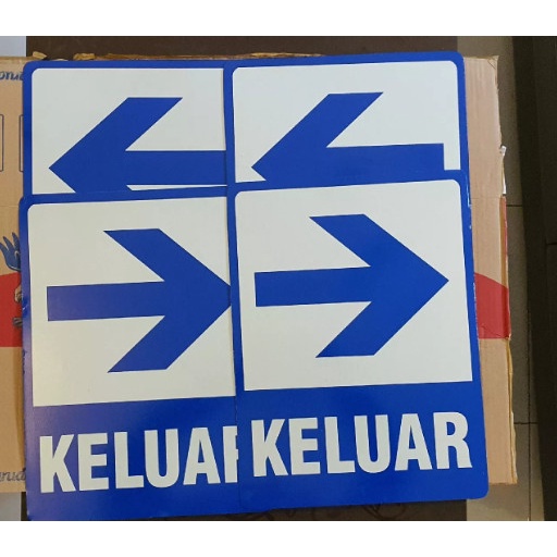 

erlaris RAMBU KELUAR KE ARAH KANAN 30X40CM Elegan