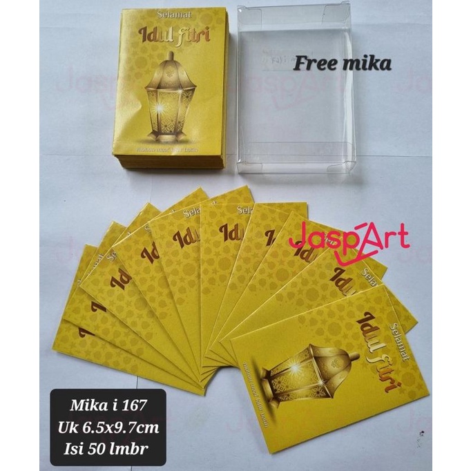

Produk Unggulan] AMPLOP LEBARAN HARI RAYA IDUL FITRI MIKA ISI 50 LEMBAR - mik_i_167