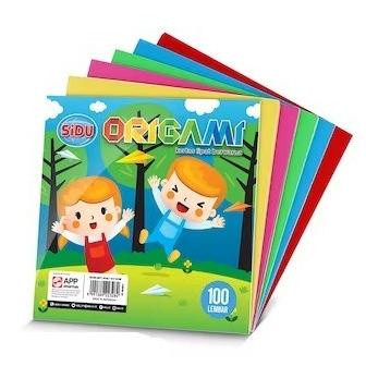 

Kertas Lipat Origami Sidu 14X14 (Pak Isi 100 Lembar)