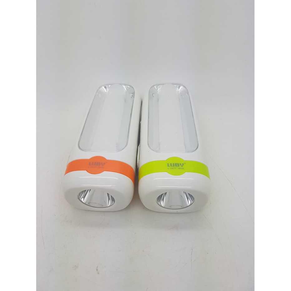 Senter + Lampu LUBY L-7677 Emergency Led Darurat Lamp