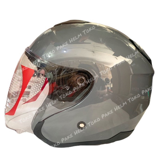 Helm Kyt Kyoto Putih White Helm Kyt Half Face