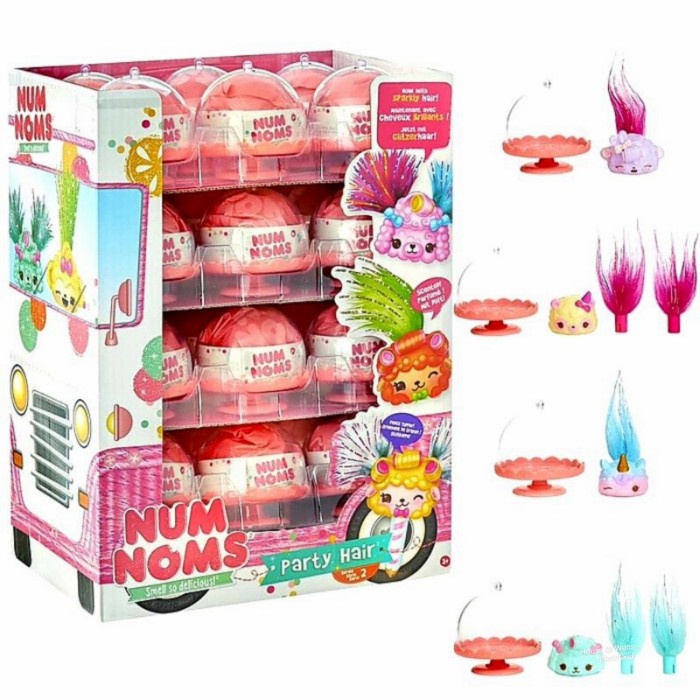 NUM NOMS PARTY HAIR PACK - MAINAN NUM NOMS ORIGINAL