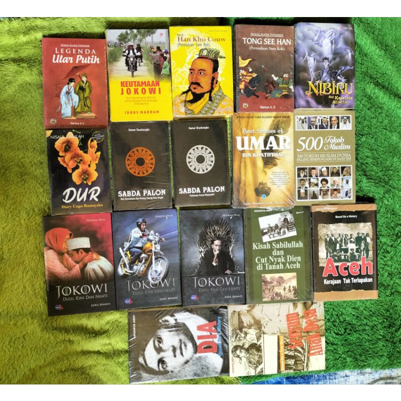 ORIGINAL BUKU KEUTAMAAN JOKOWI ROMAN KLASIK TIONGKOK LEGENDA ULAR PUTIH TONG SEE HAN HAN KHO COUW BI