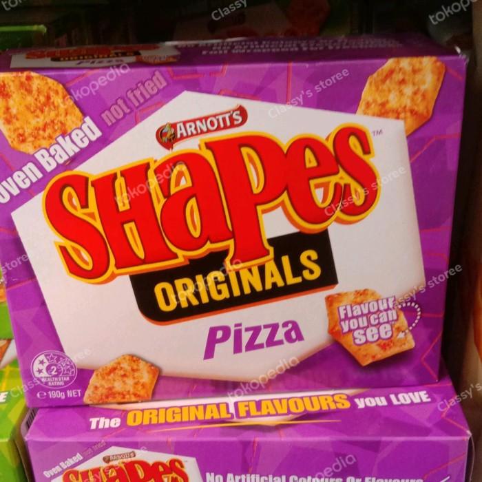 

Arnotts Shapes Original Pizza 190 Gr/Oven Baked Snack Crackers 040