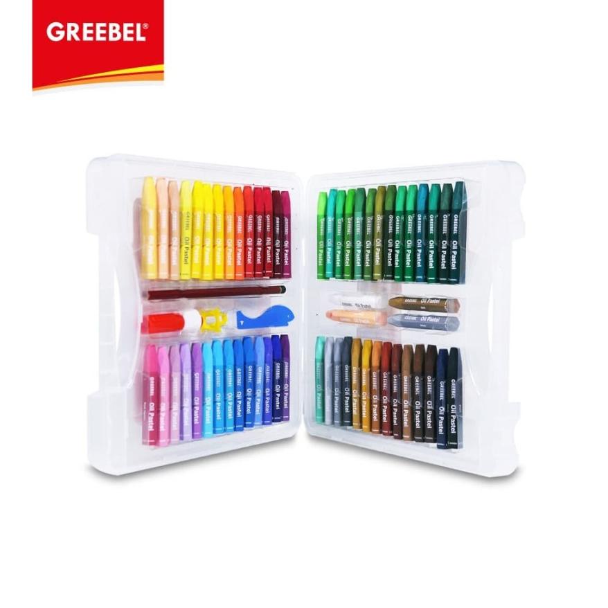 

Sale! Krayon Greebel Kids Oil Pastel Crayon 55 Color/ Warna Sale