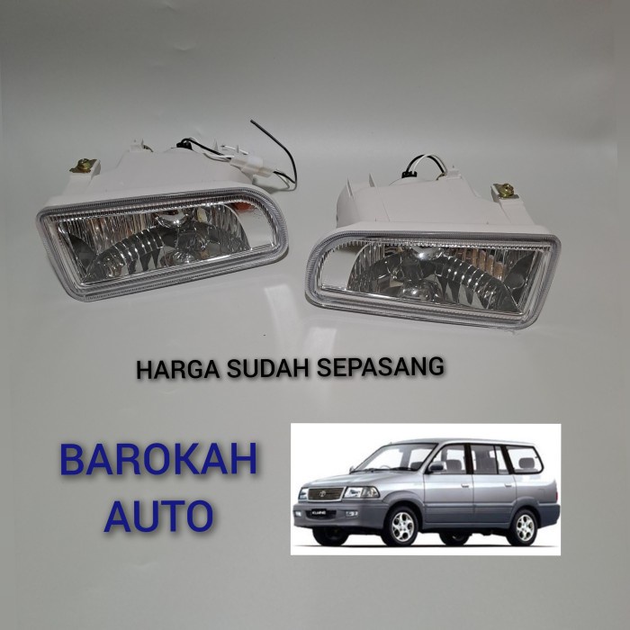 Baru Lampu Kabut Foglamp Mobil Kijang Kapsul 2000 2001