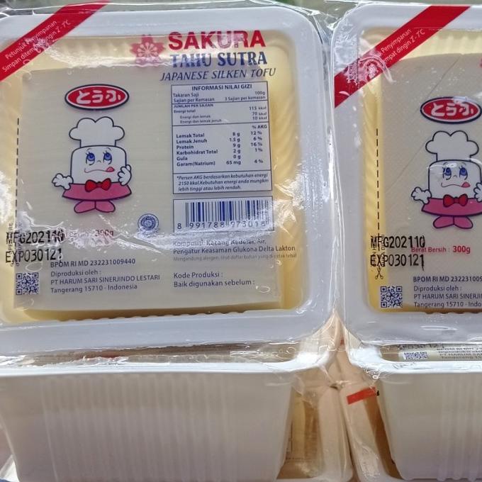 

Produk Terbaik] sakura tofu sutra 300gr