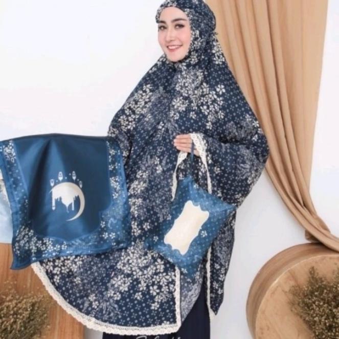 Full Set Sajadah Mukena Alina Traveling