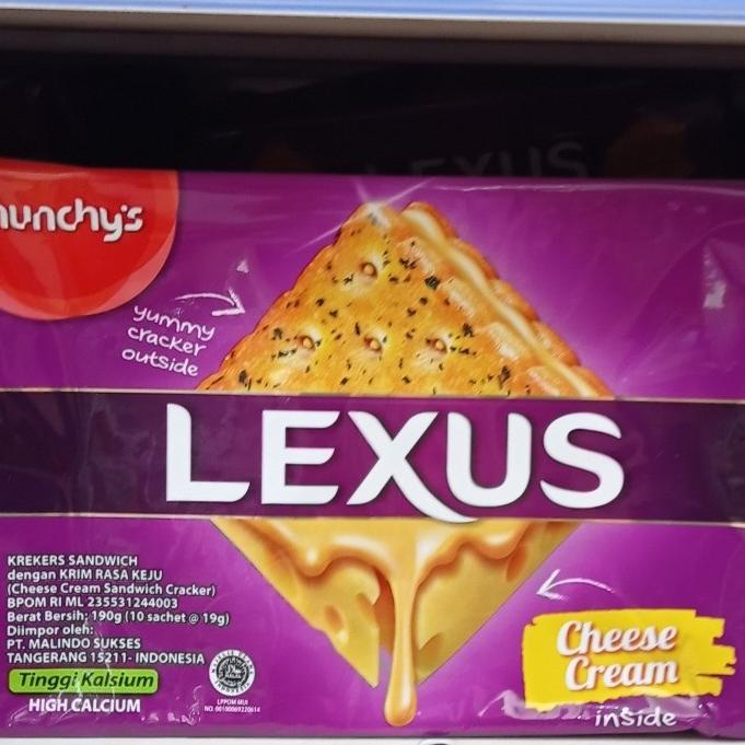 

$+$+$+$+] munchy's lexus crackers choco/cheese/vegetable 200gr
