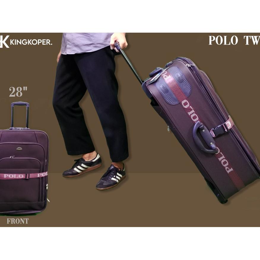 Koper Polo 28 Inch Ukuran Bagasi - Koper Kain - Koper Besar - Koper Roda 2-Koper - Koper Jumbo