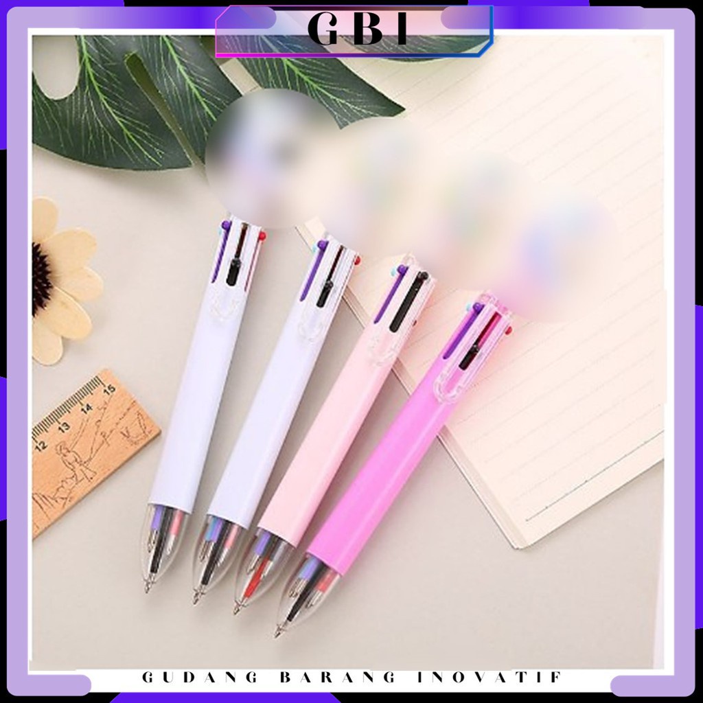 

GBI Pena Mekanik 6 Warna Pena Unicorn 6 Warna Pulpen Mekanik Karakter Unicorn