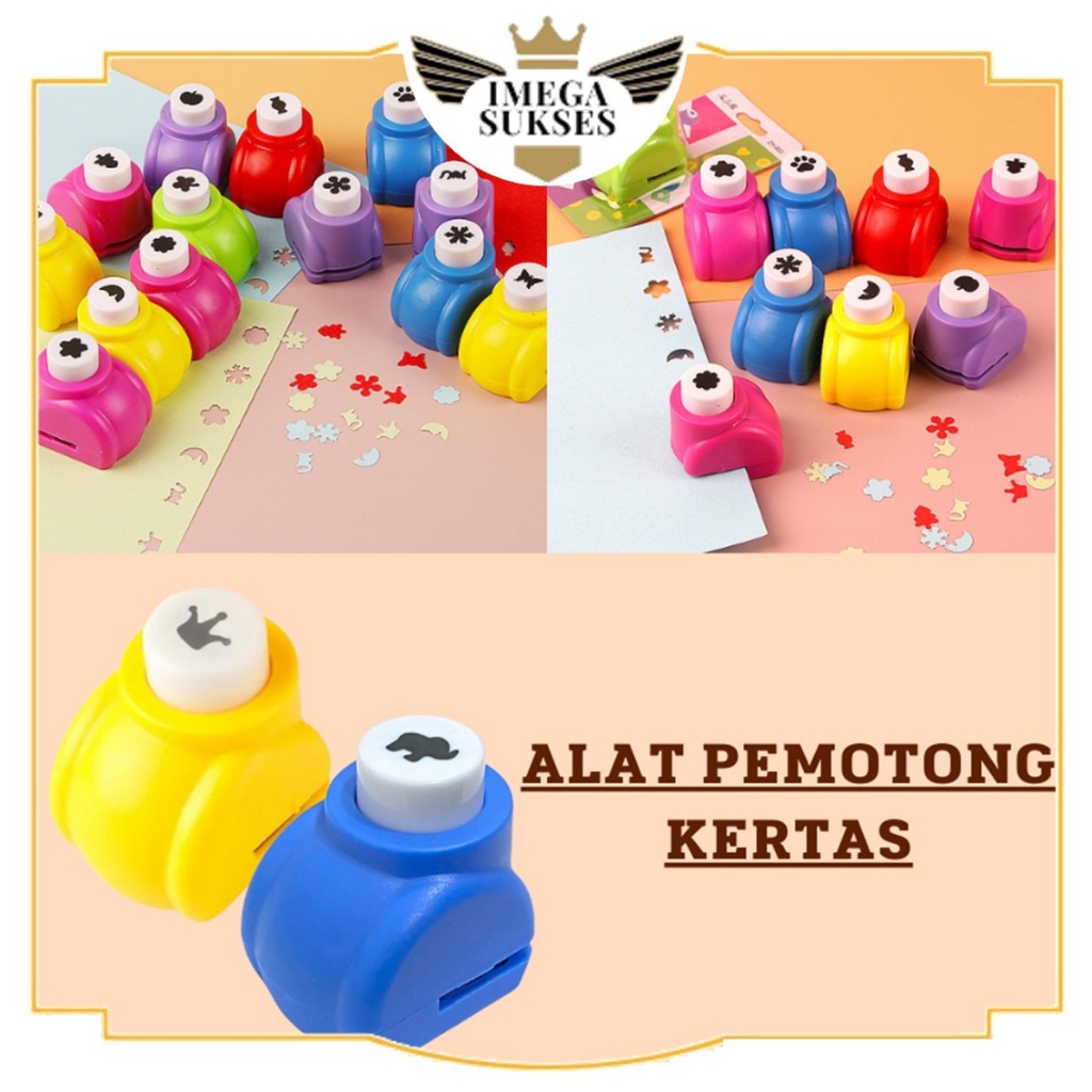 

PHG - Pemotong Kertas Scrapbook Paper Punc Bentuk Bintang t Pembolong Kertas Mini Berbagai Bentuk Hewan Lucu Paper Cutting Embossing Craft Puncher DIY Cetakan Pemotong Nori Puncher Bento Alat