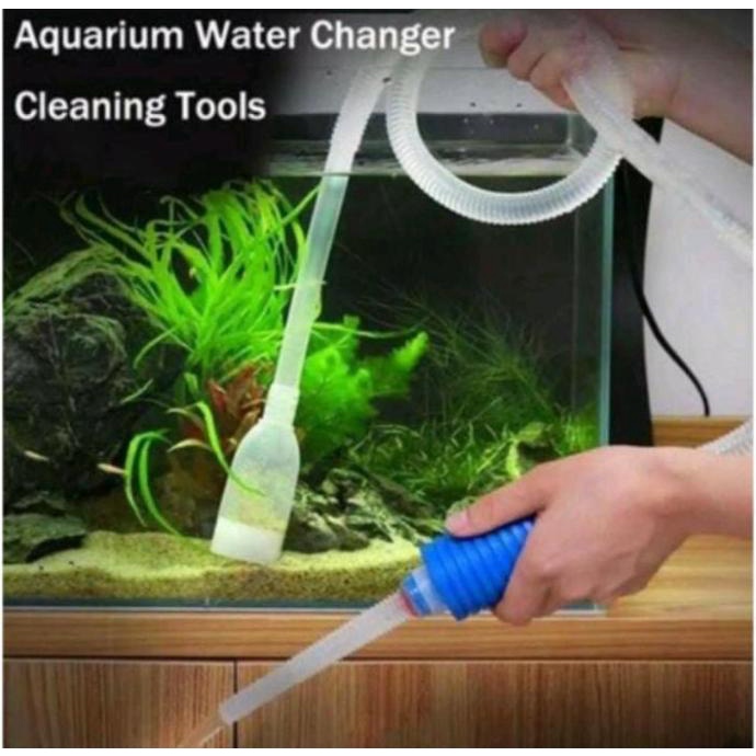Alat Penguras Air Aquarium Cleaner Pump Sipon Siphon Penyedot Air