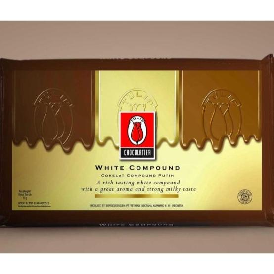 

Coklat Tulip White Chocolate Compound 1Kg