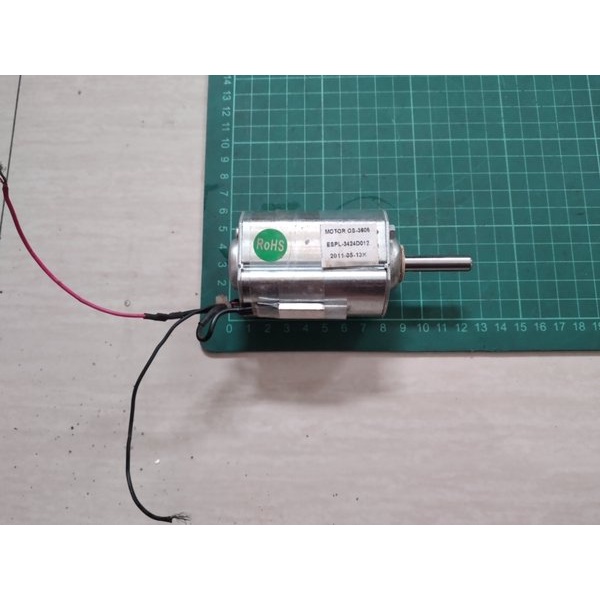 Part DC Motor 6000Rpm dengan thermal Protector