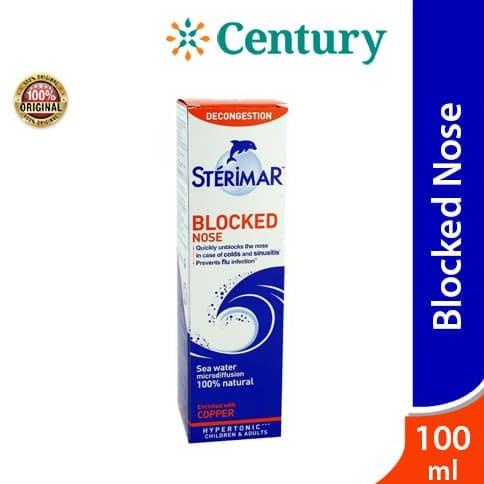 Sterimar Blocked Nose 100Ml / Semprot Hidung / Dekongestan / Nasal