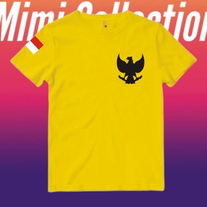 Logo Garuda Kaos Pria Dan Wanita Kaos Indonesia Logo Lambang Bendera