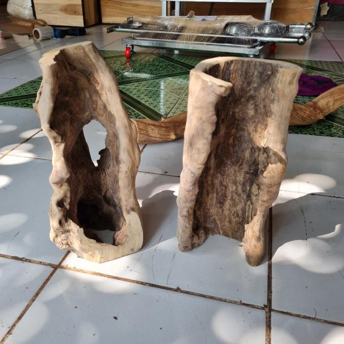 Hiding cave kayu kopi Aquascape