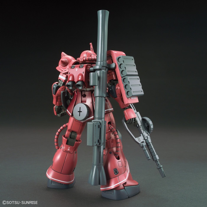 Hg 1/144 Ms-06S Zaku Ii Red Comet Ver. The Origin