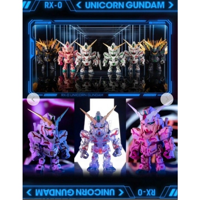 Qmsv Rx-0 Mini Unicorn Gundam Blind Box