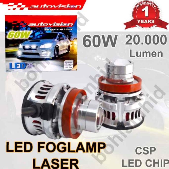 Lampu Laser LED Foglamp H11 H16 Autovision Laser Fog Light Lampu Kabut