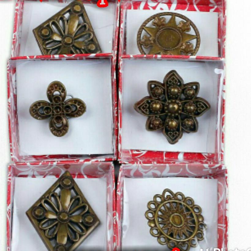 Souvenir Pernikahan 100 Pcs Bros Bakar/ Bros Hitam Elegan