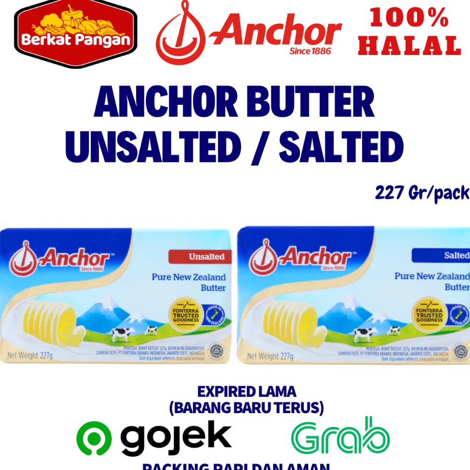 

Anchor Uned Butter / Ed Butter 227Gr / Mentega