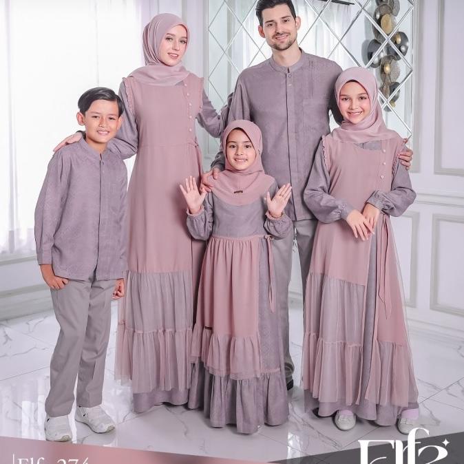 Sarimbit Ethica Elfa 274 Ash Grey Terbaik