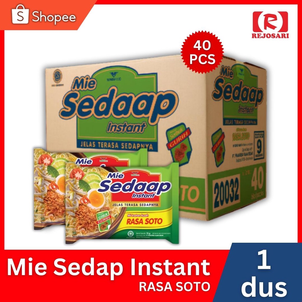 

Mie Instan Sedaap Dus Rasa Soto