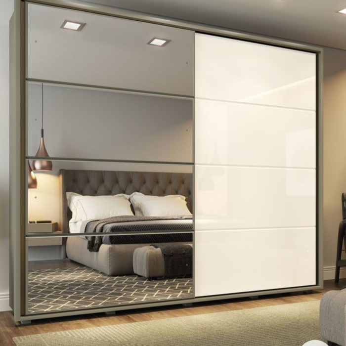 LEMARI PAKAIAN SLIDING CUSTOM HPL