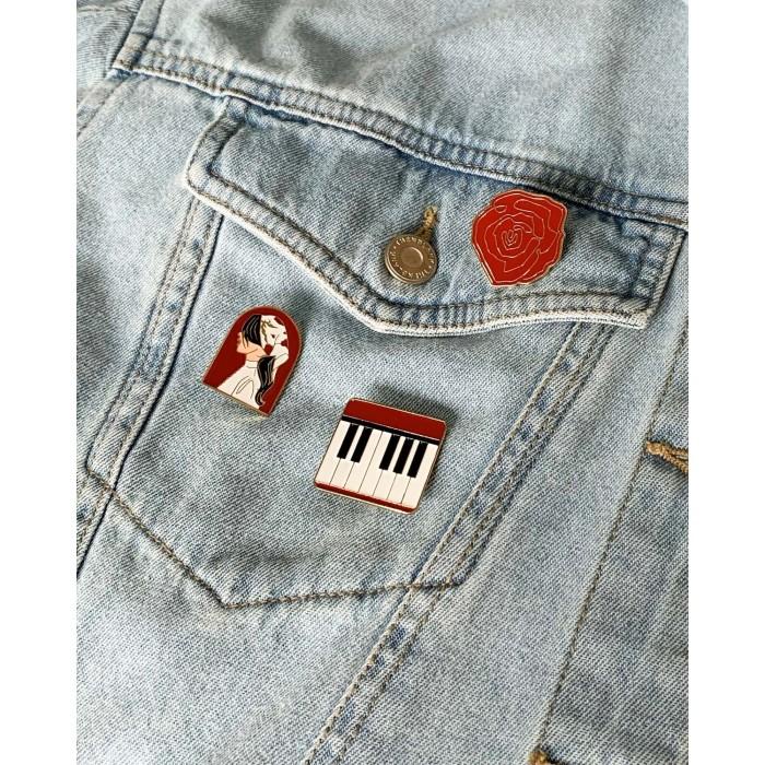 BISA COD - THENBLANK | ENAMEL PIN | ISYANA
