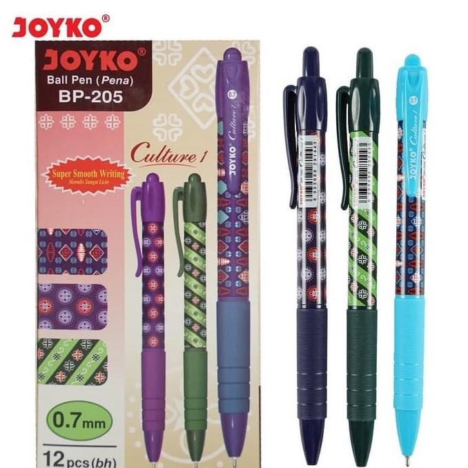 

Diskon !!! Januari Termurah Ball Pen / Pulpen / Pena Joyko Bp-205 / Culture 1 0.7Mm 1Pack / 12Pcs - Siap Kirim