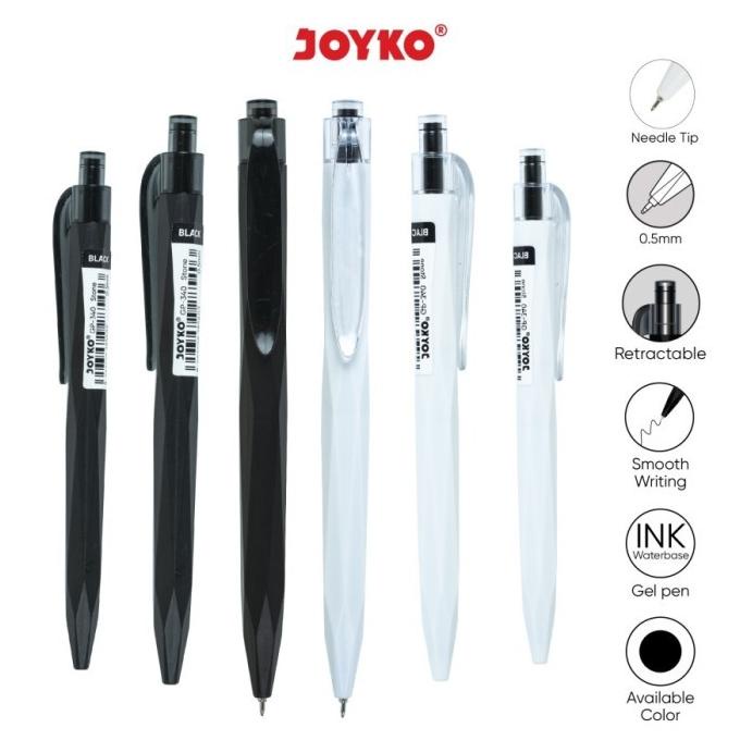 

Diskon !!! Januari Termurah Gel Pen Pulpen Pena Jel Joyko Gp-340 Stone 0.5 Mm 1Pack / 12Pcs - Siap Kirim