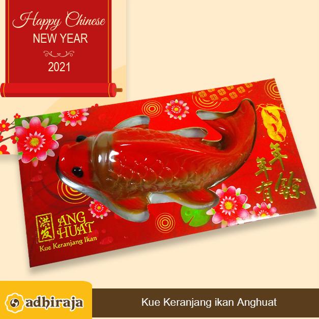 

[PH] Kue Kerangjang / Kue Bakul Ikan Koi Thiam Pan Imlek Anghuat 1pcs