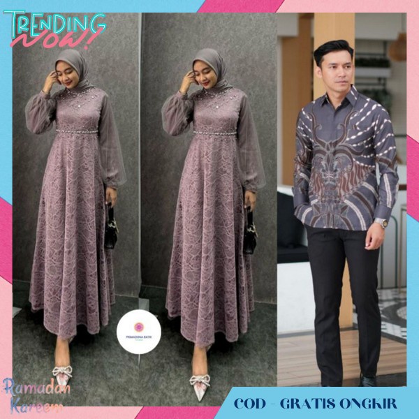Baju Sarimbit Couple Ghamus Satu Pasang Kapel Gsmis Couole Satu Pasang Gamis Polos Coyple Gamis Dan 