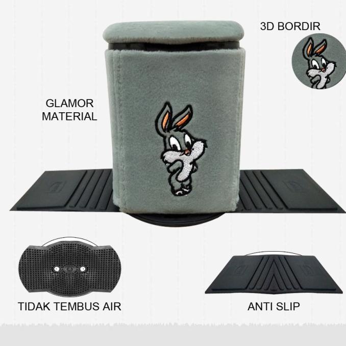 TEMPAT SAMPAH Bugs Bunny Kelinci Lucu / Aksesoris Mobil Bugs Bunny