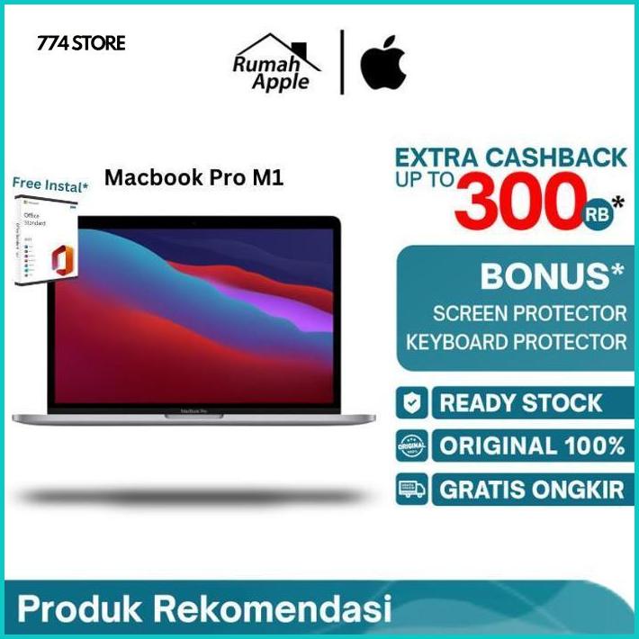 MacBook Pro 2020 13 inch M1 Chip 8 Core CPU 8 GPU 8GB 256GB SSD IBOX 774 Store