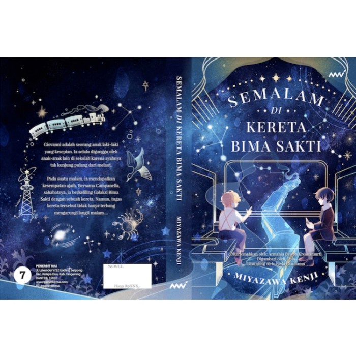 

NOVEL SEMALAM DI KERETA BIMA SAKTI - Miyazawa Kenji