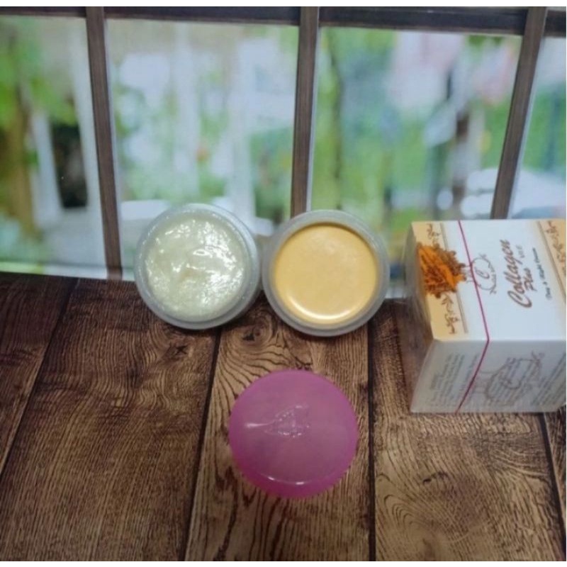Cream siang & malam collagen