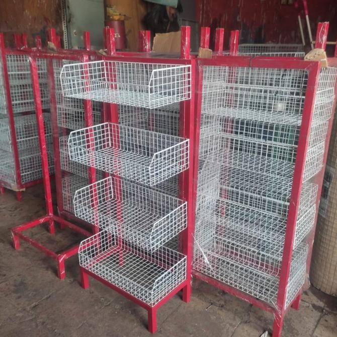 Rak Chiki warung 4 susun