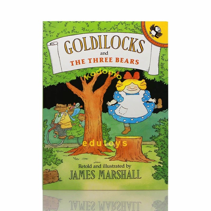 

Update!! Goldilocks and The Three Bears by James Marshall, Buku Import Anak