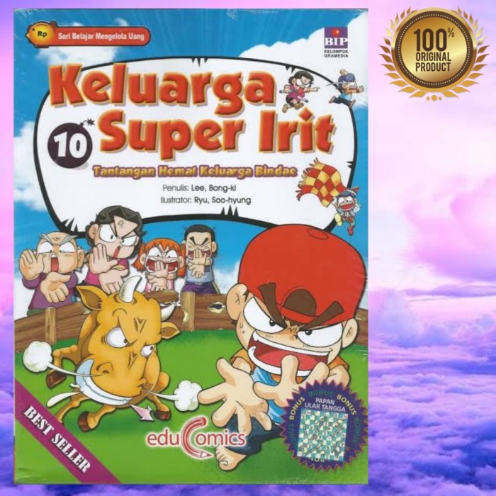 

Baru!! BUKU KELUARGA SUPER IRIT VOL 10 / ORIGINAL