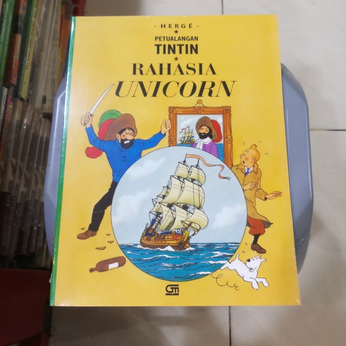 

Harga!! komik pertualangan tin-tin rahasia unicorn